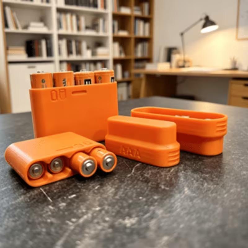 Car Organizer - Caixa de armazenamento para 4 pilhas