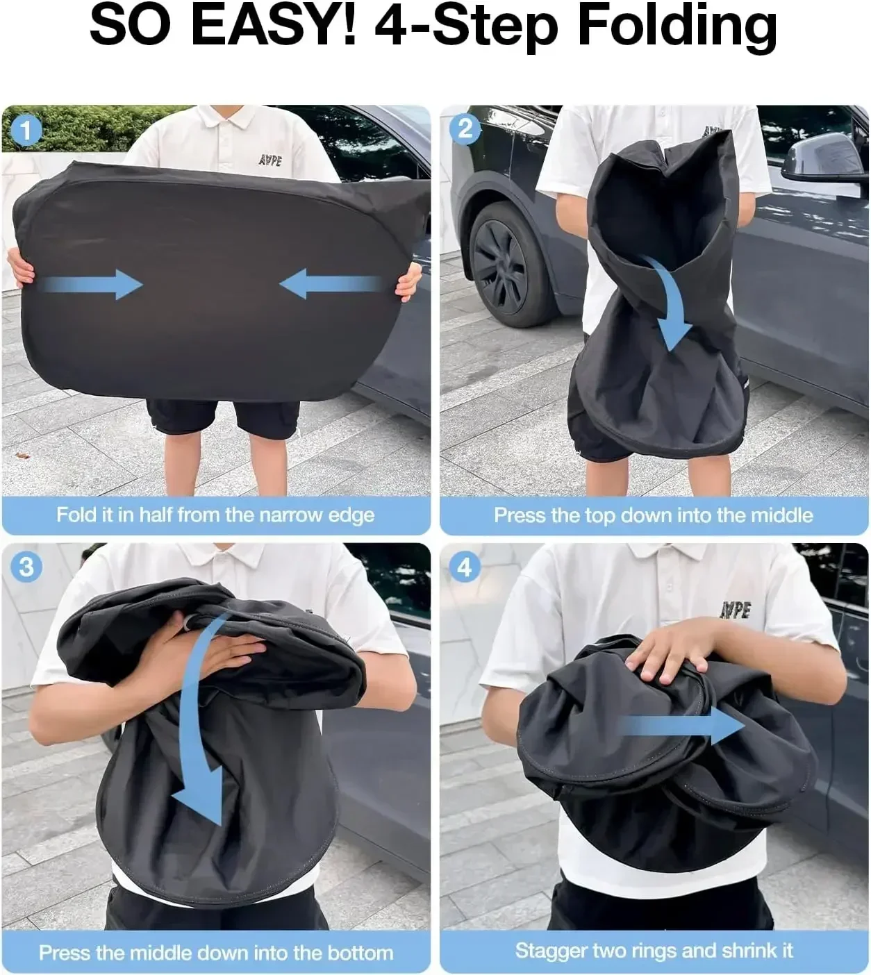 Novo Protetor Solar para Janel - Windshield Sun Shade avaliação e preço