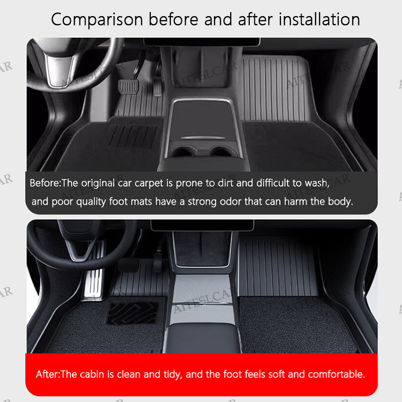 Tapete de Chão AITESLCAR para  - Car Floor Mat avaliação e preço