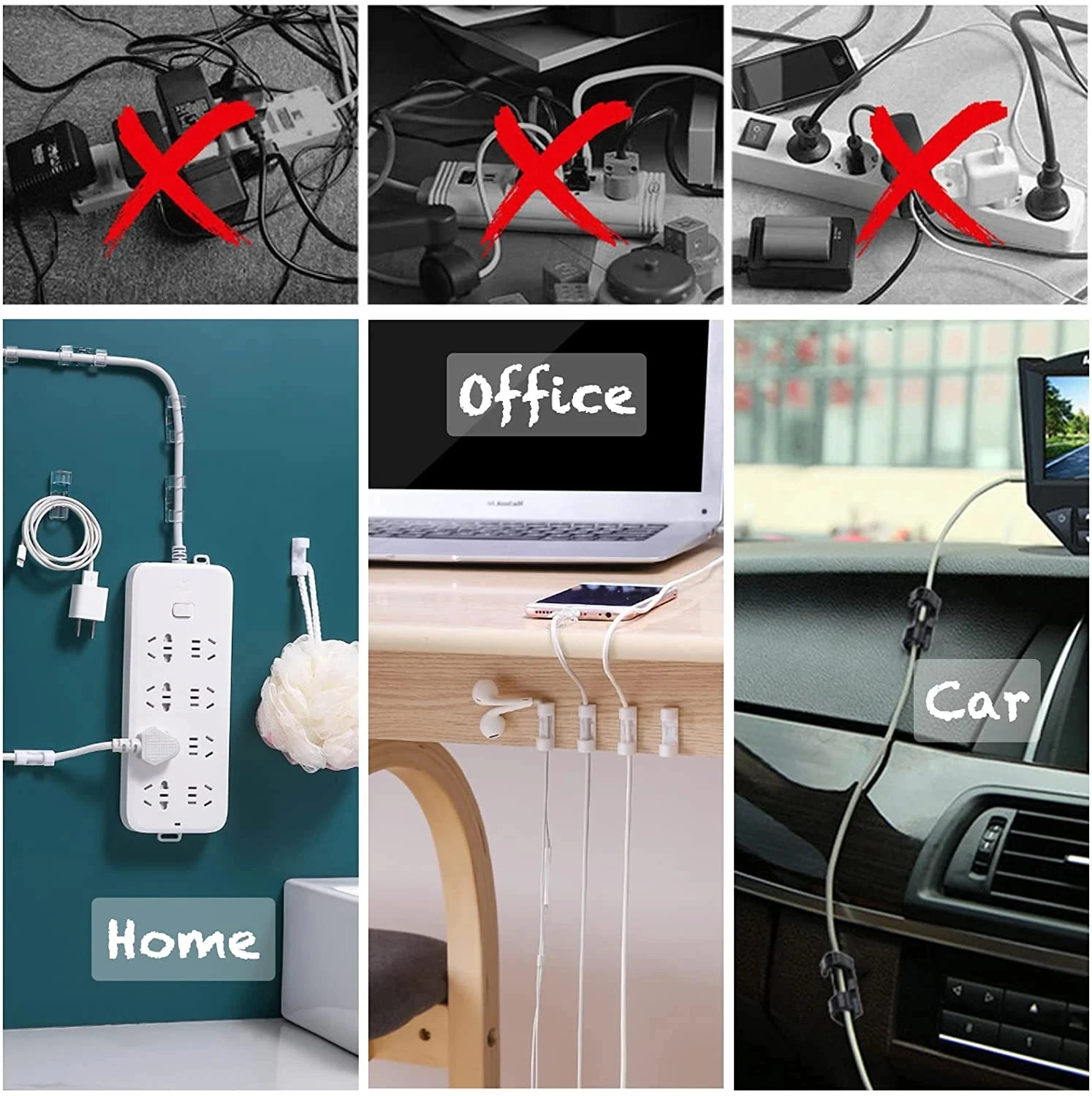 Organizador de clipes para cab - Car Cable Organizer avaliação e preço