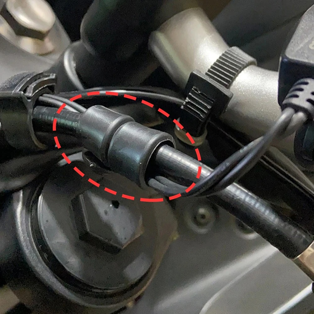 Correia de cabo de borracha el - Car Cable Organizer avaliação e preço