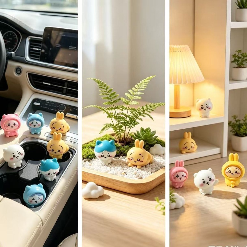 Miniatura Chiikawa, adorável e - Car Accessories Japanese avaliação e preço